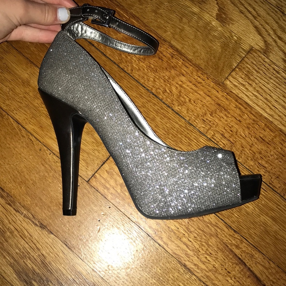G by guess sparkly heels
